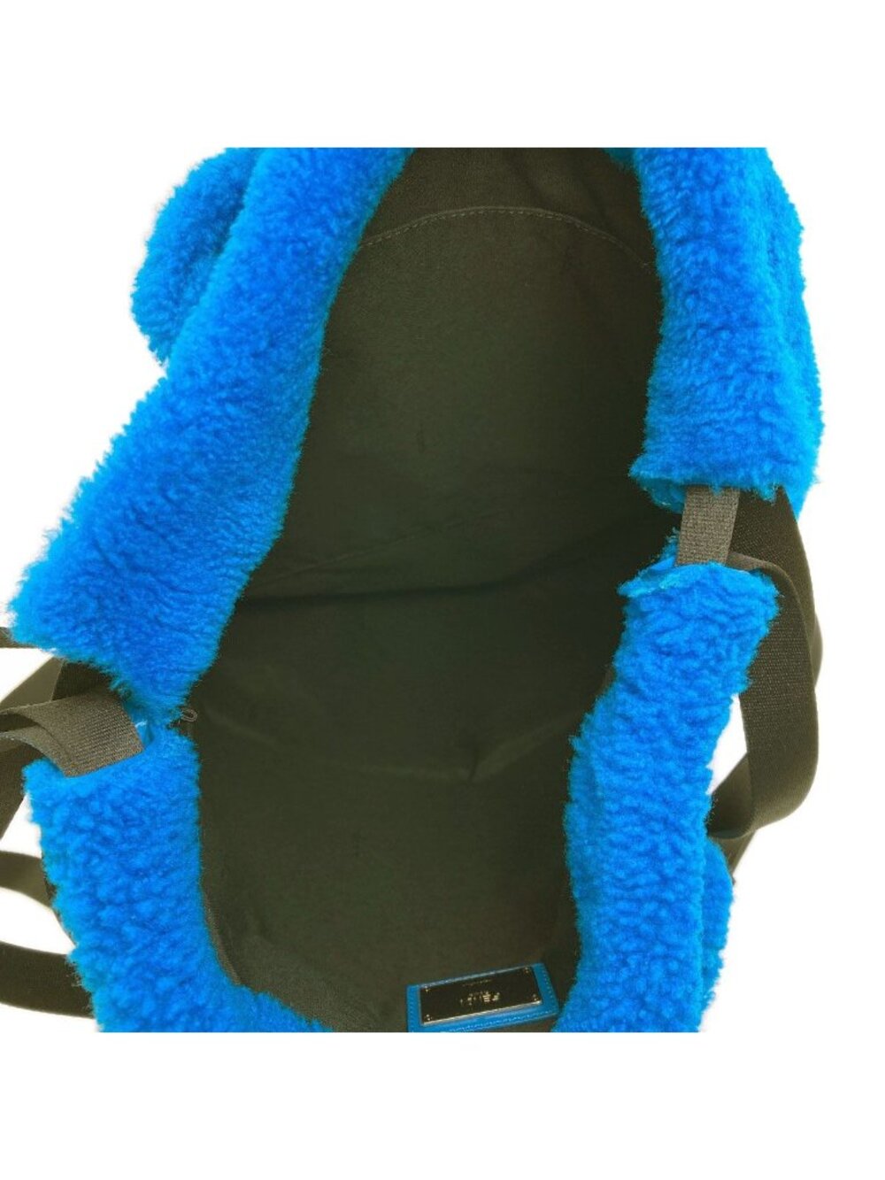 Fendi Vocabulary Rallye Drawstring Backpack Shearling - Picture 5 of 8